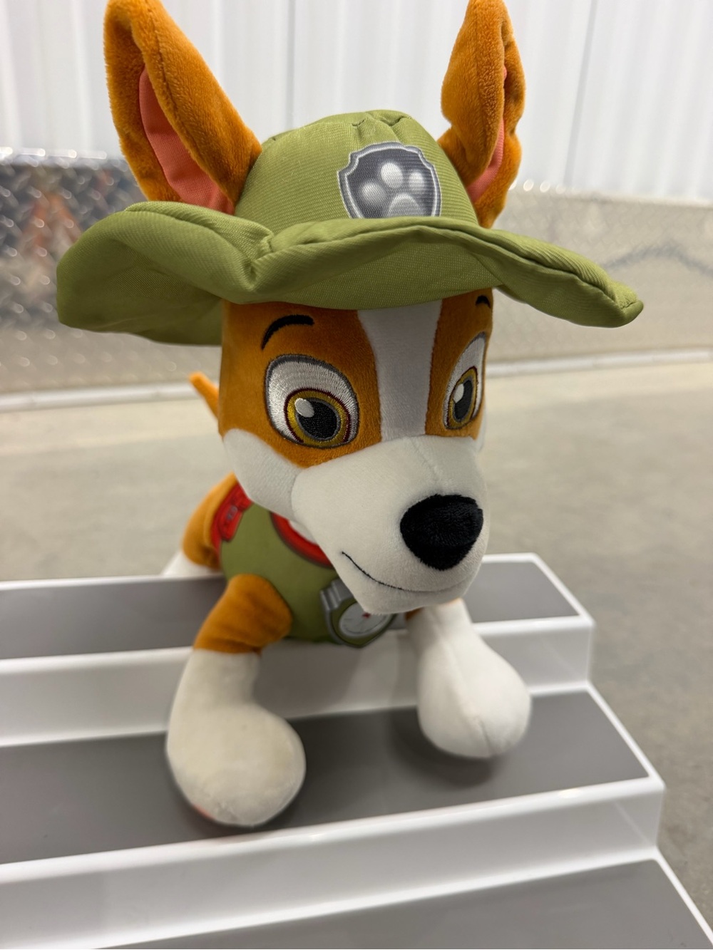 Paw Patrol Rocky Plush Toy - Green, White, Brown, Orange Talks